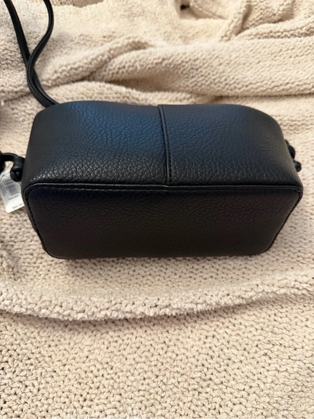 Black Women's Leather shoulder bag or clutch
